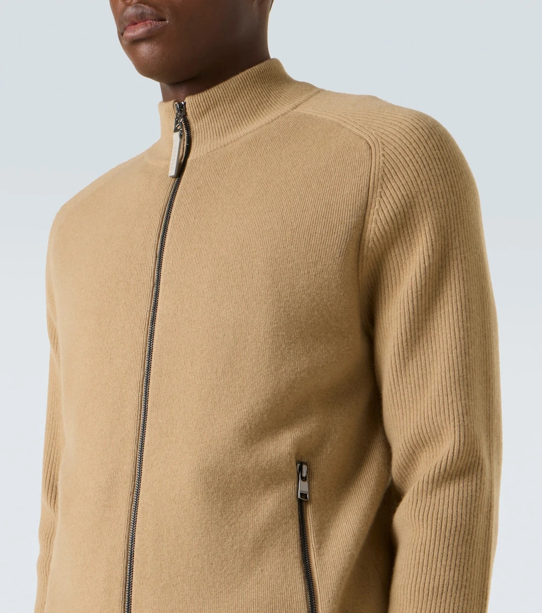 Bogner - Dexter wool and cashmere zip-up sweater