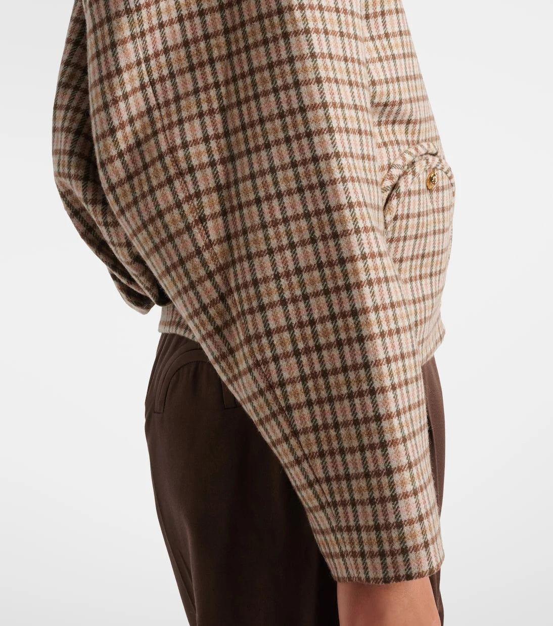 Blazé Milano - Altai checked wool and cashmere jacket
