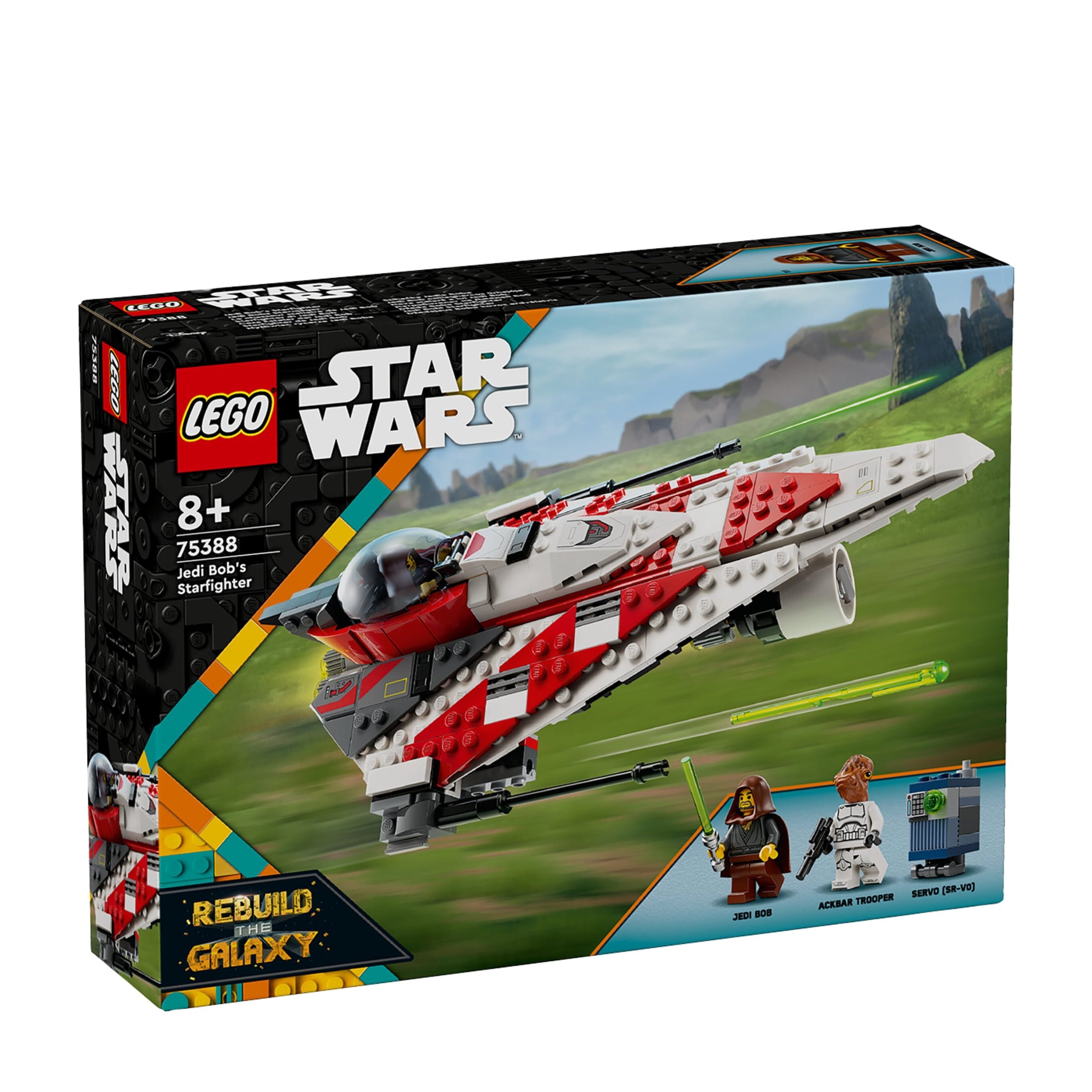 Star Wars Jedi Bob’s Starfighter Building Toy Set 75388
