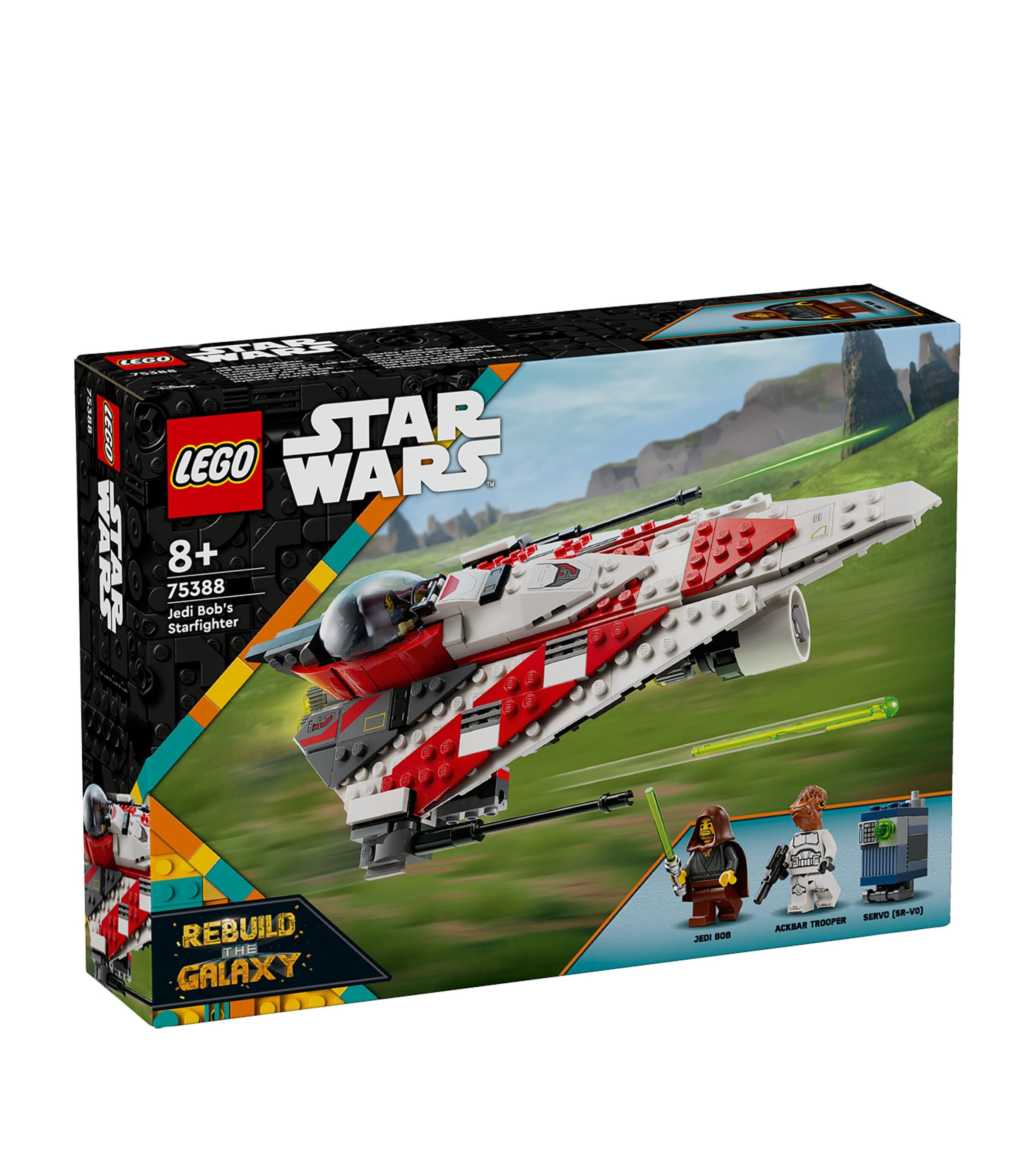 Star Wars Jedi Bob’s Starfighter Building Toy Set 75388