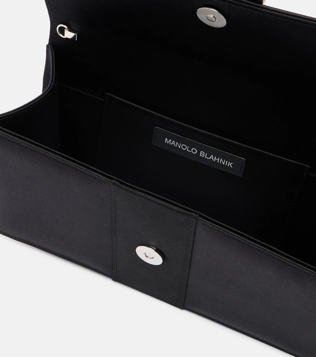 Manolo Blahnik - Maycapjou satin clutch
