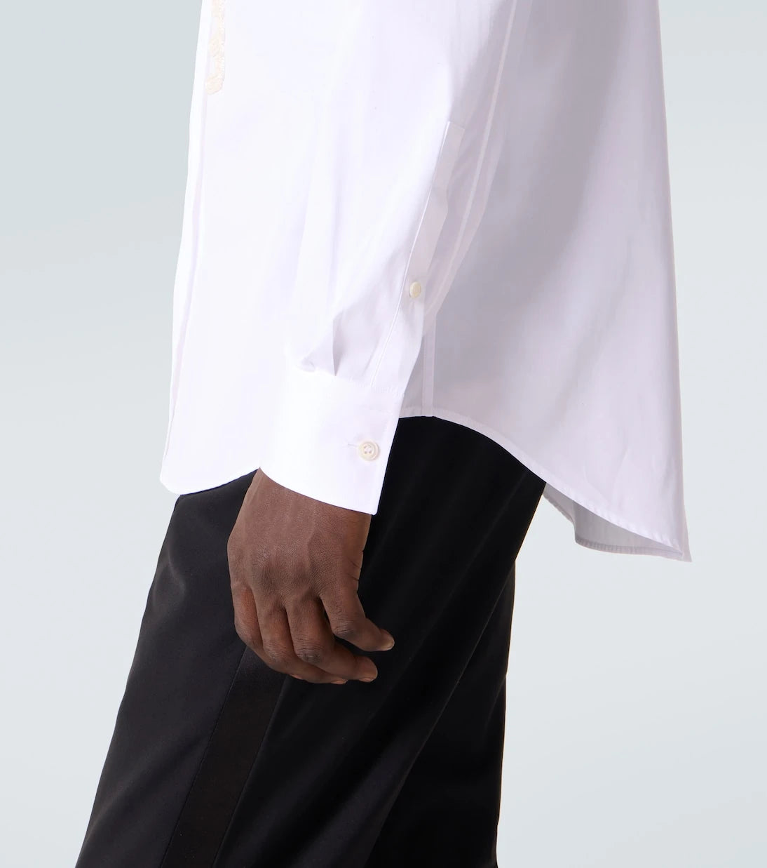 McQueen - Cotton poplin shirt