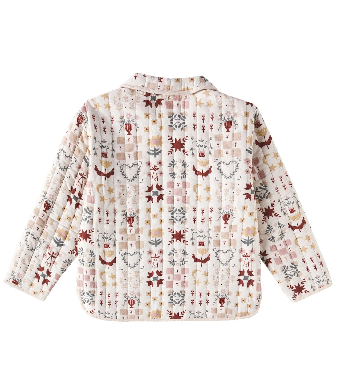 Rylee + Cru - Clara printed quilted coat