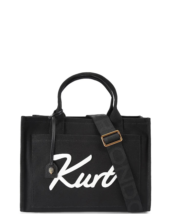 Kurt Geiger London чанта tote дамска от памук