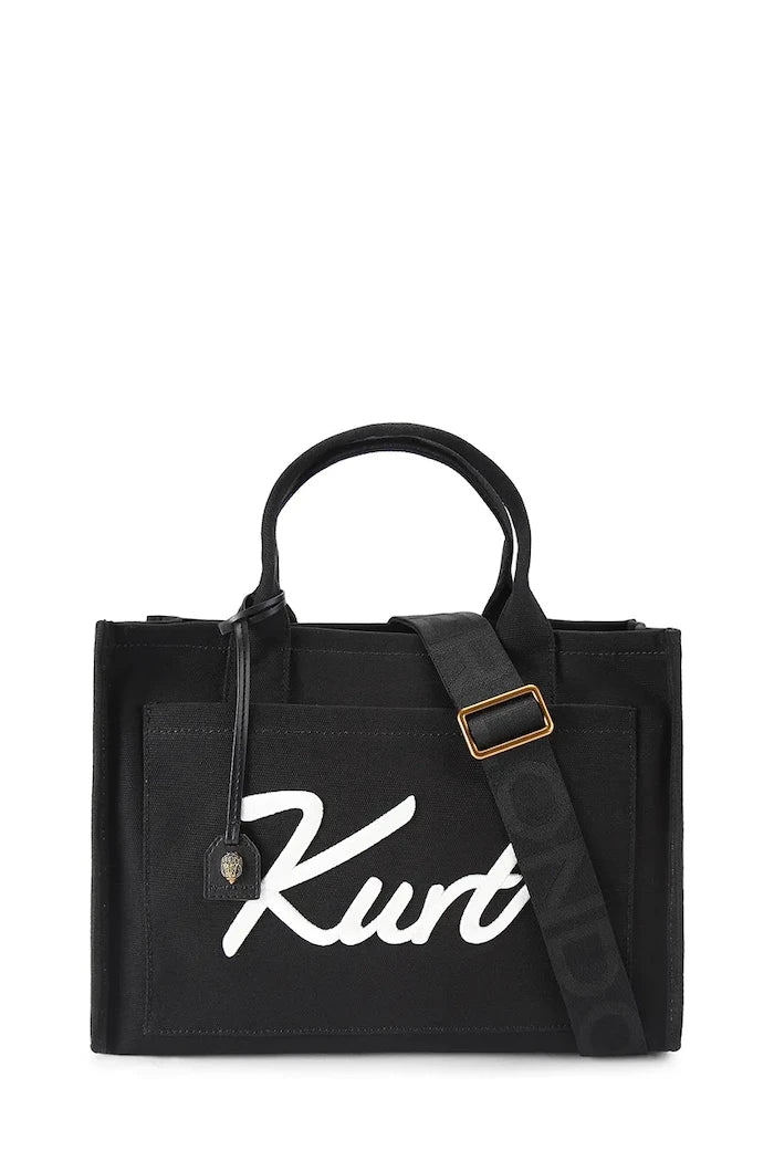 Kurt Geiger London чанта tote дамска от памук