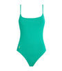 Polo Ralph Lauren Green Scoop-Back Kennedy Swimsuit