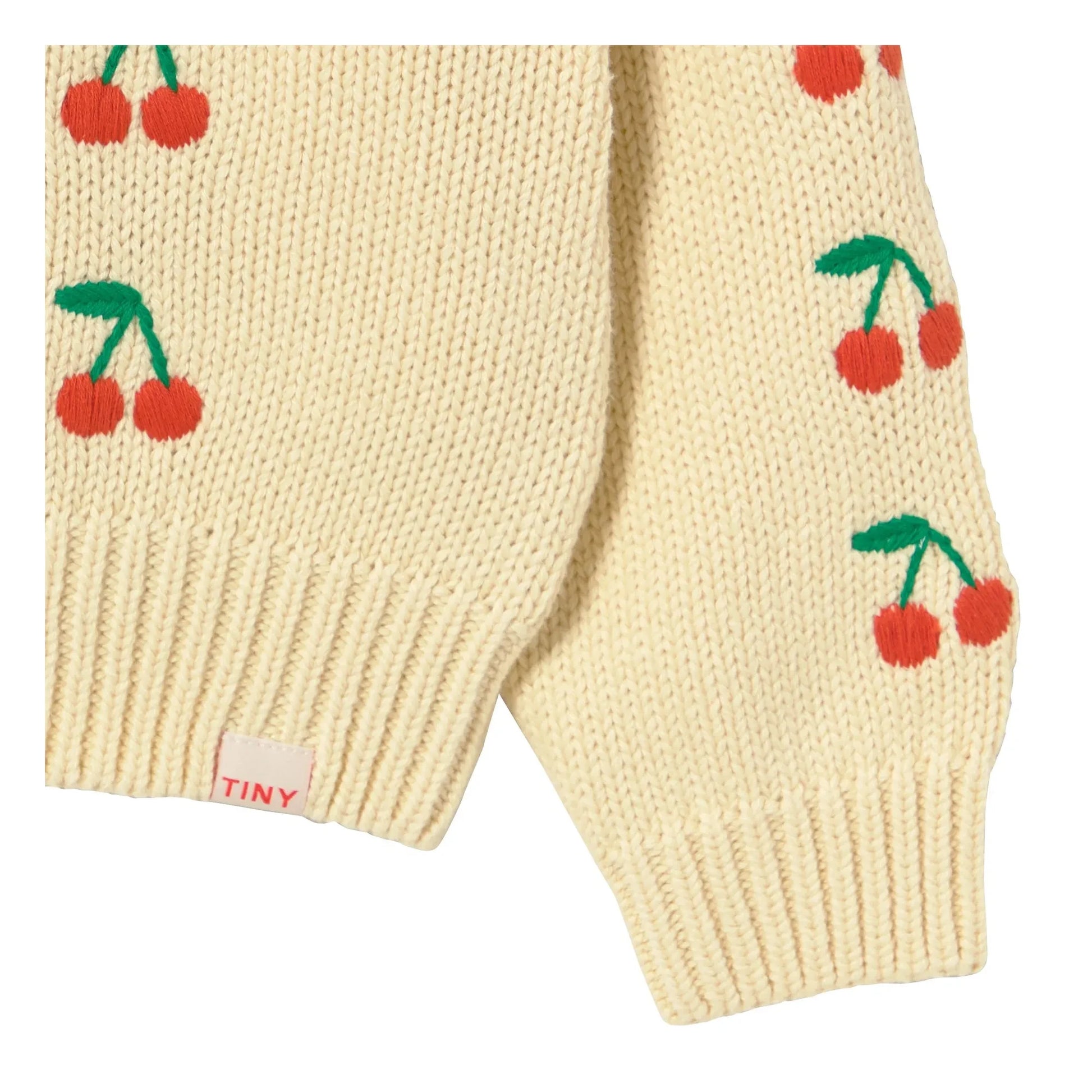 Tinycottons - Cherry Sweater | Pale yellow