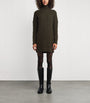Max Mara Wool-Cashmere Cable-Knit Mini Dress