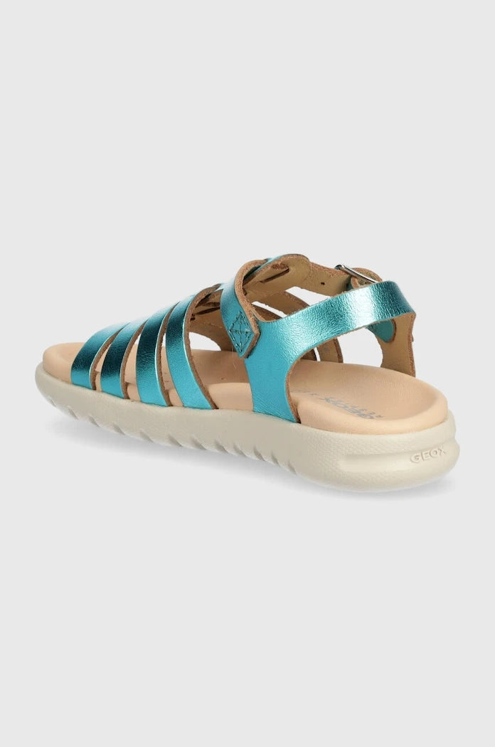 Детски сандали от кожа Geox SANDAL SOLEIMA