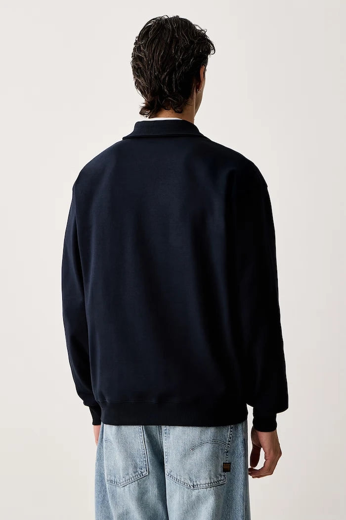 Pamuk ve elastan karışımlı erkek sweatshirt