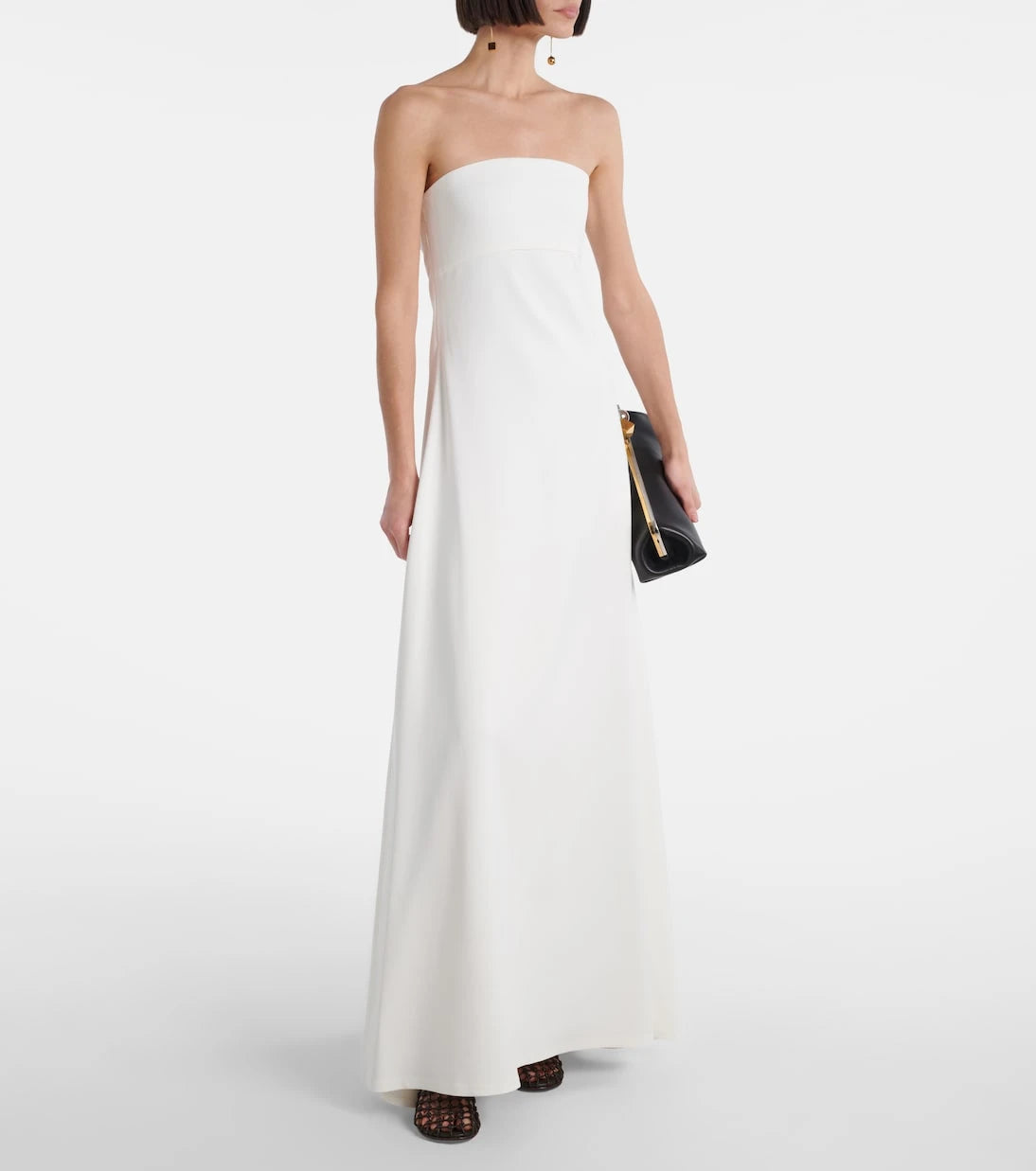 Jacquemus - Draped bustier gown