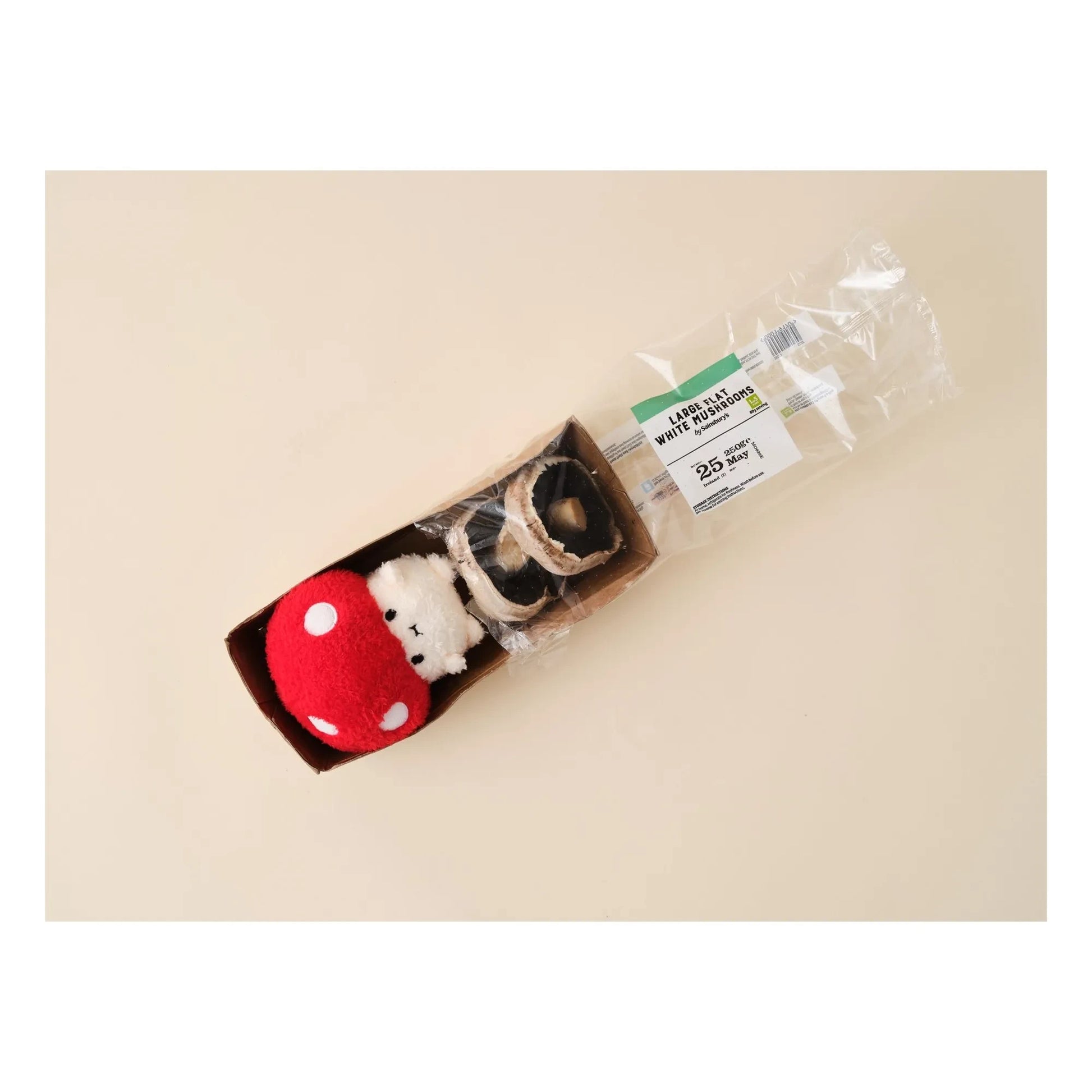 Noodoll - Mushroom plush | Red