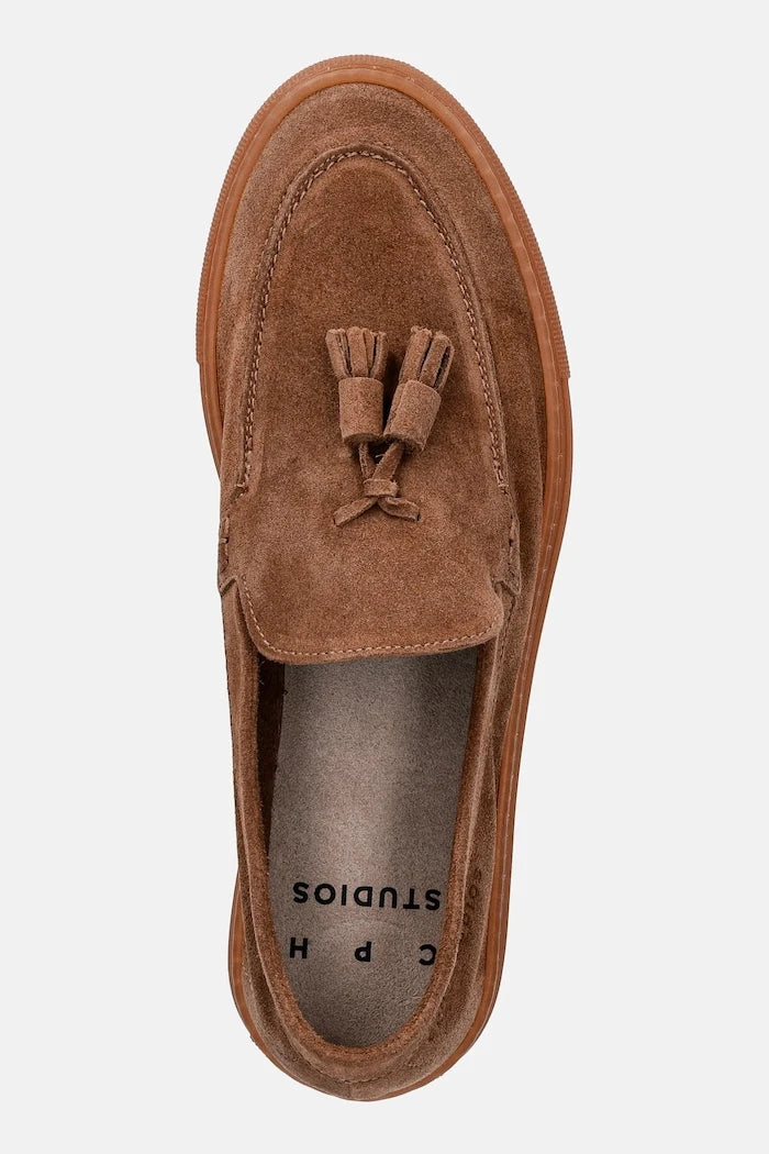 Велурени мокасини Copenhagen suede