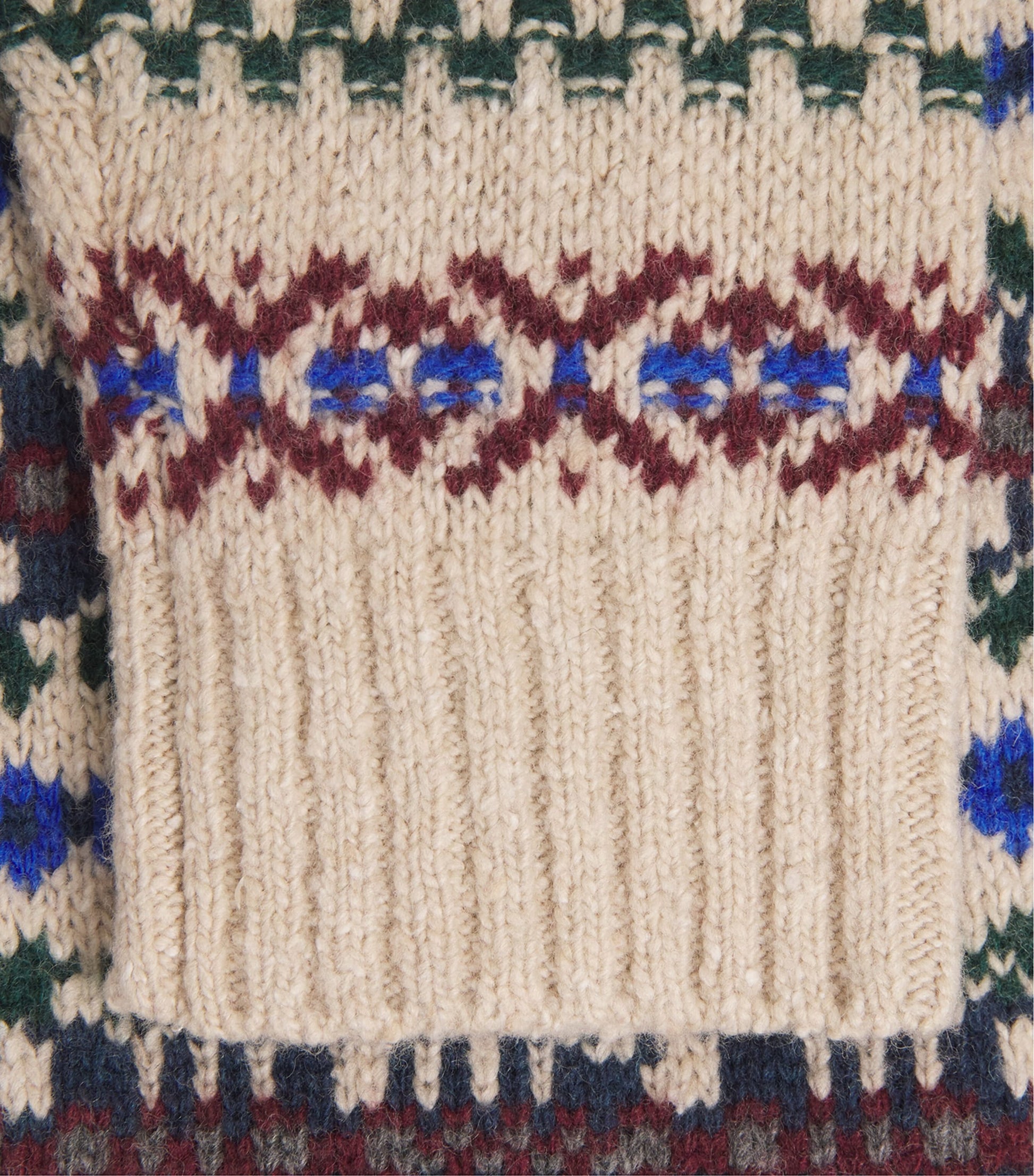 Weekend Max Mara White Wool-Blend Jacquard Sweater