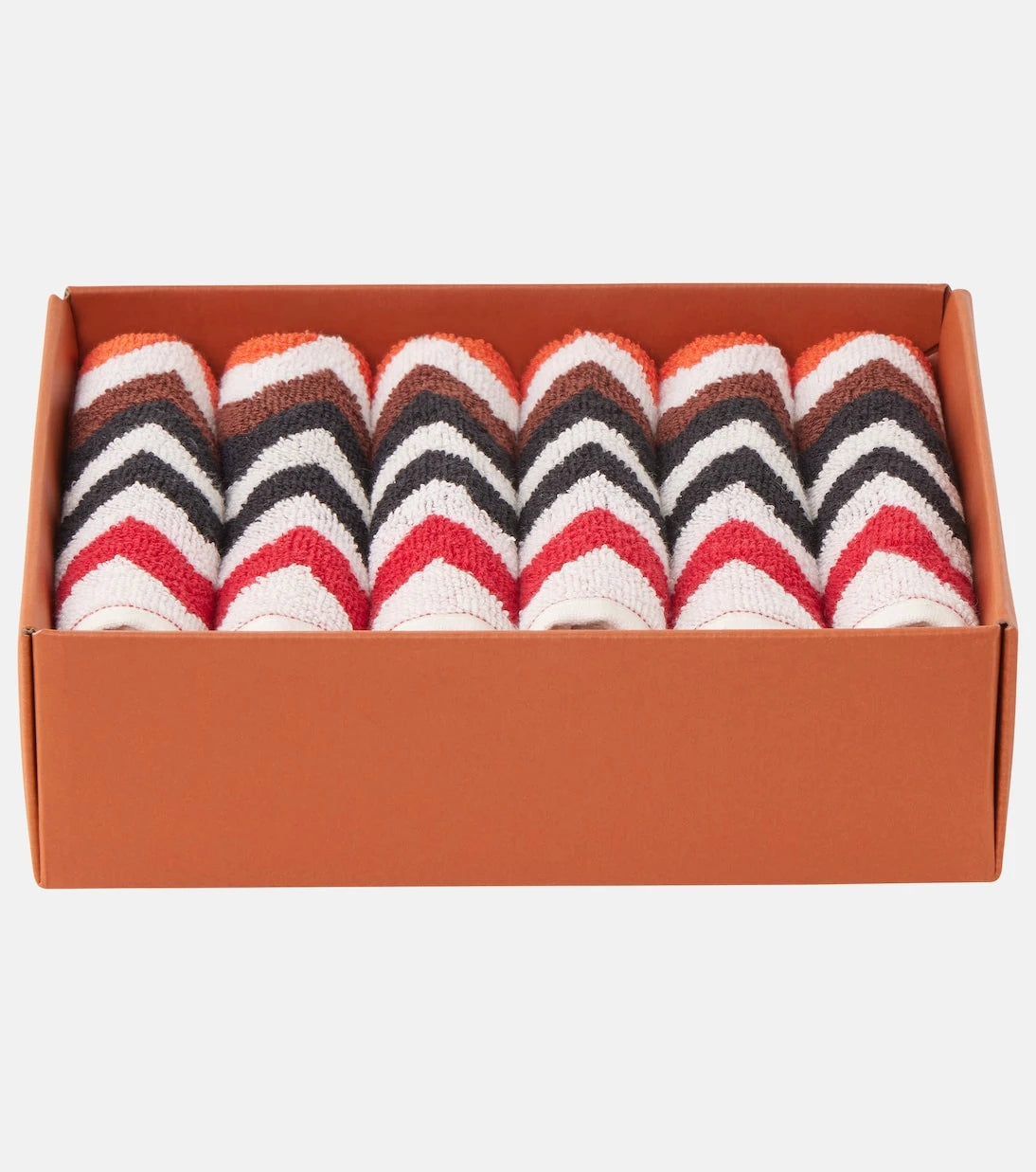 Missoni - Zigzag set of 6 cotton face towels