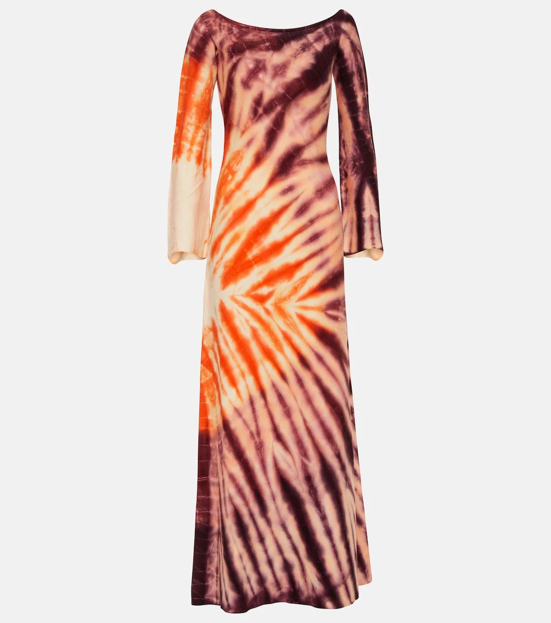 Gabriela Hearst - Kells tie-dye off-shoulder maxi dress