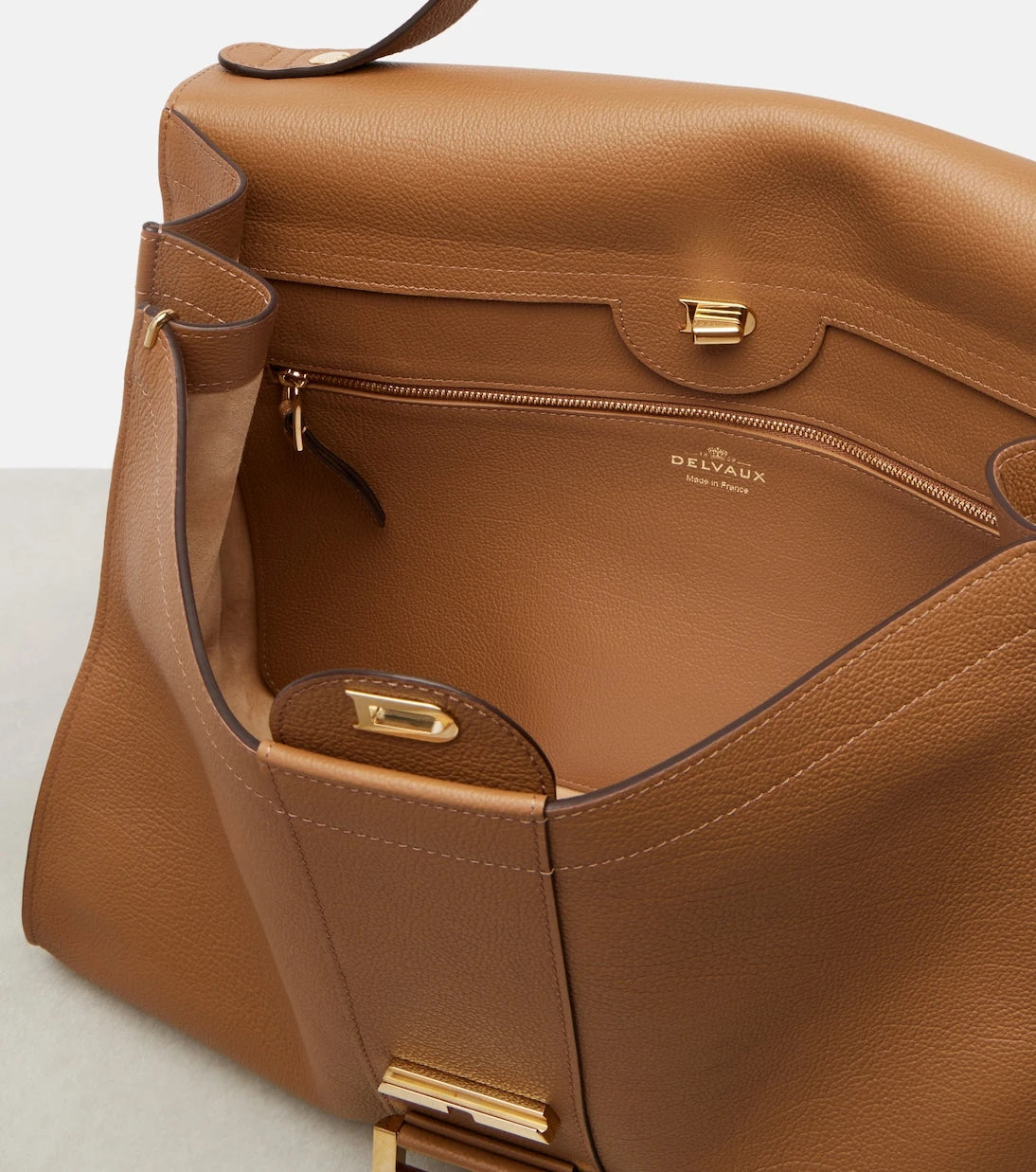 Delvaux - Brillant Large leather shoulder bag