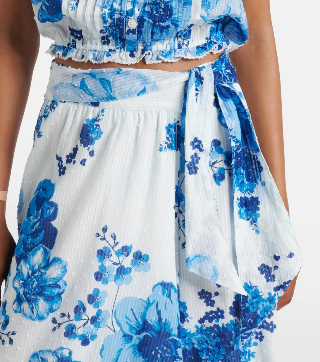 Poupette St Barth - Bilitis floral maxi skirt