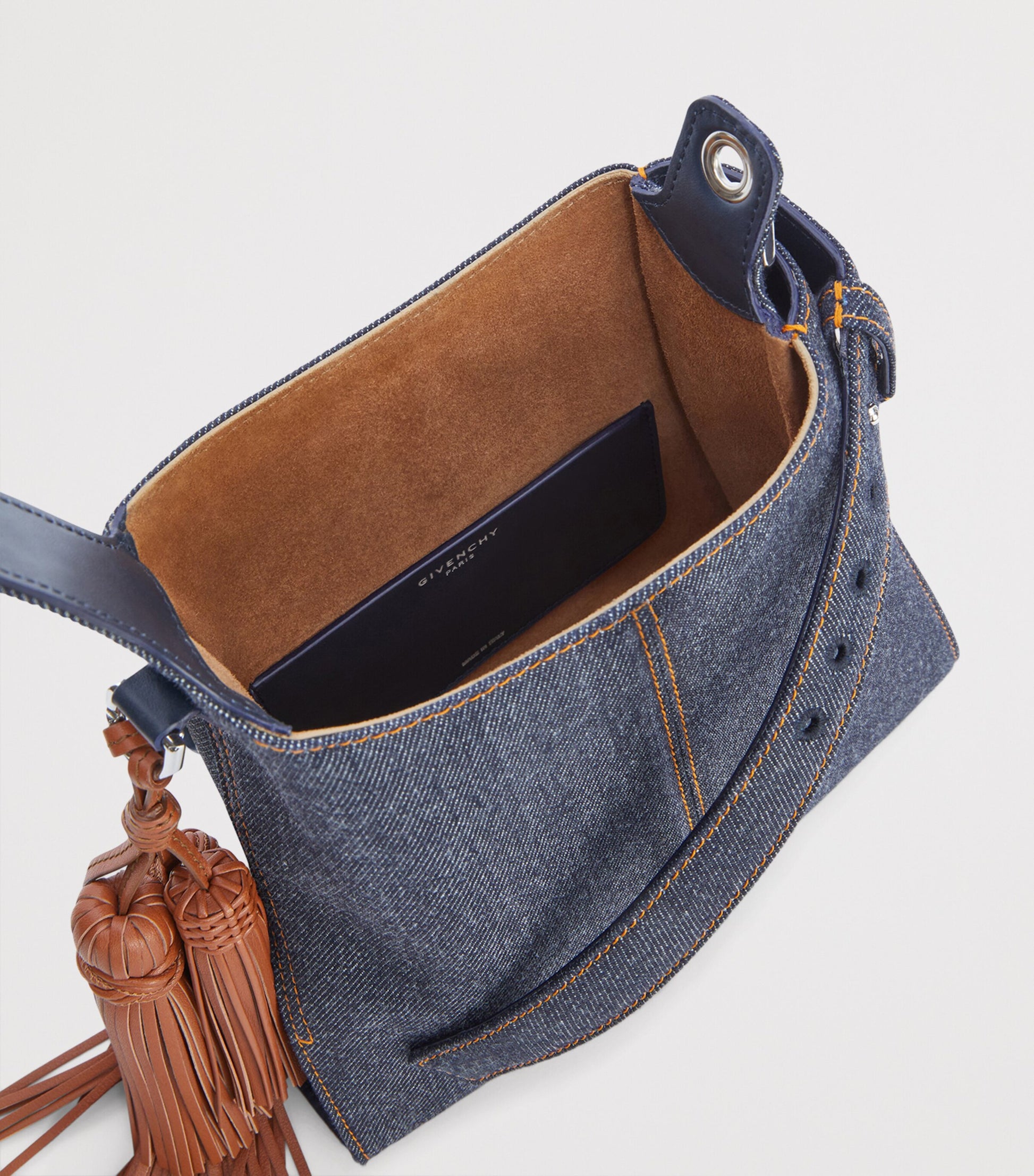 Givenchy Blue Mini Denim Day Hobo Bag
