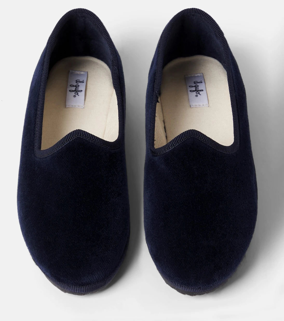 Il Gufo - Velvet slip-on shoes