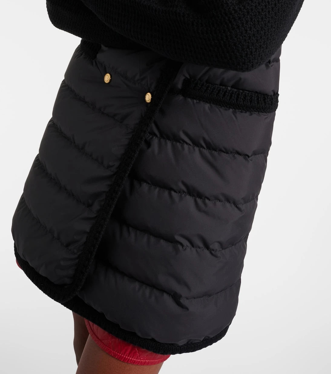 Moncler - Down-paneled wool and cashmere jacket