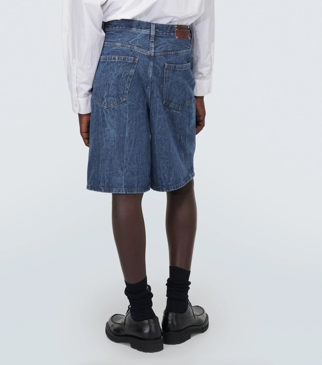 Dries Van Noten - Denim shorts
