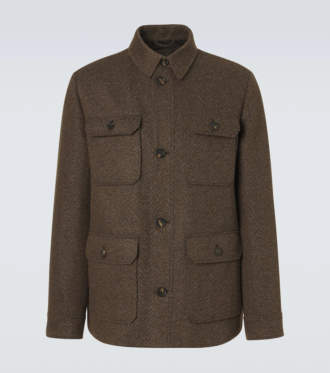 Loro Piana - سترة أندوفر من مزيج الكتان والكشمير