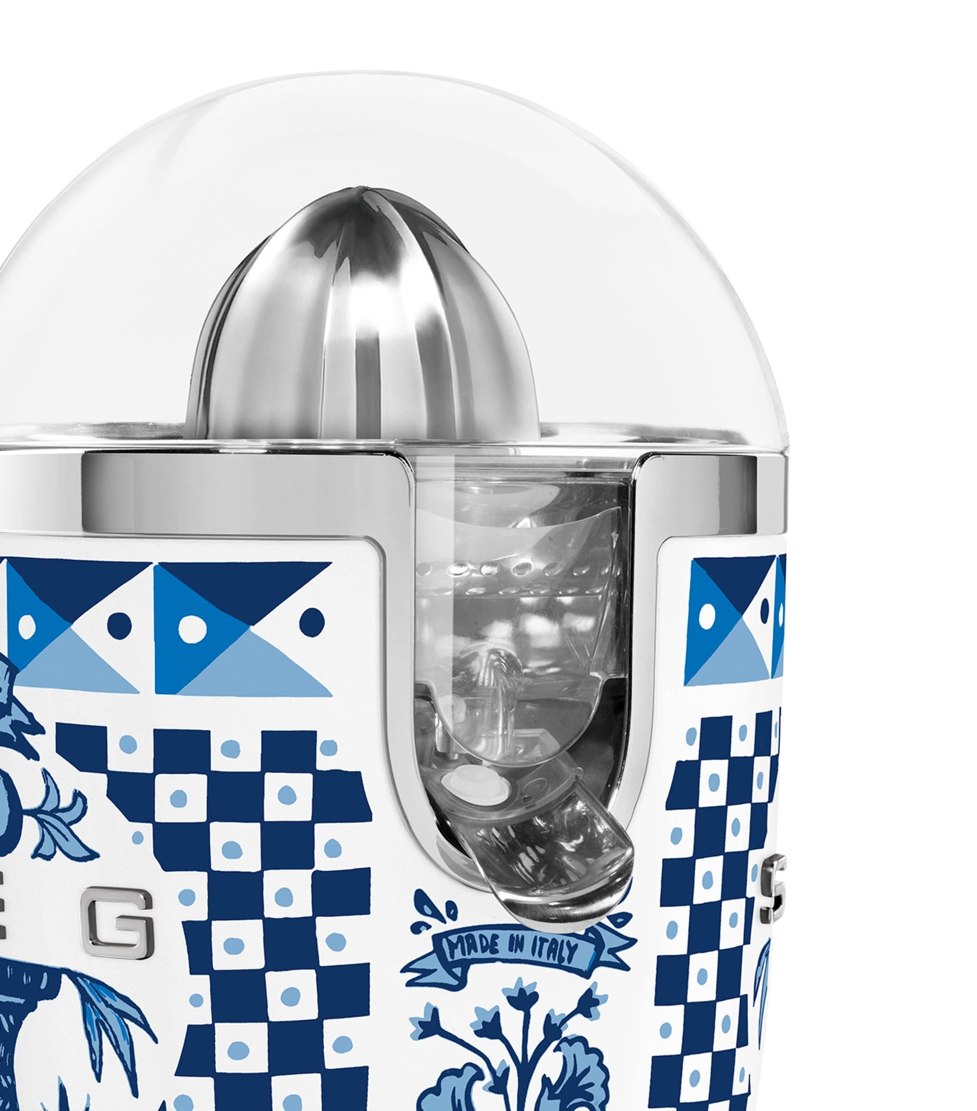 Smeg x Dolce & Gabbana Blu Mediterraneo Citrus Juicer