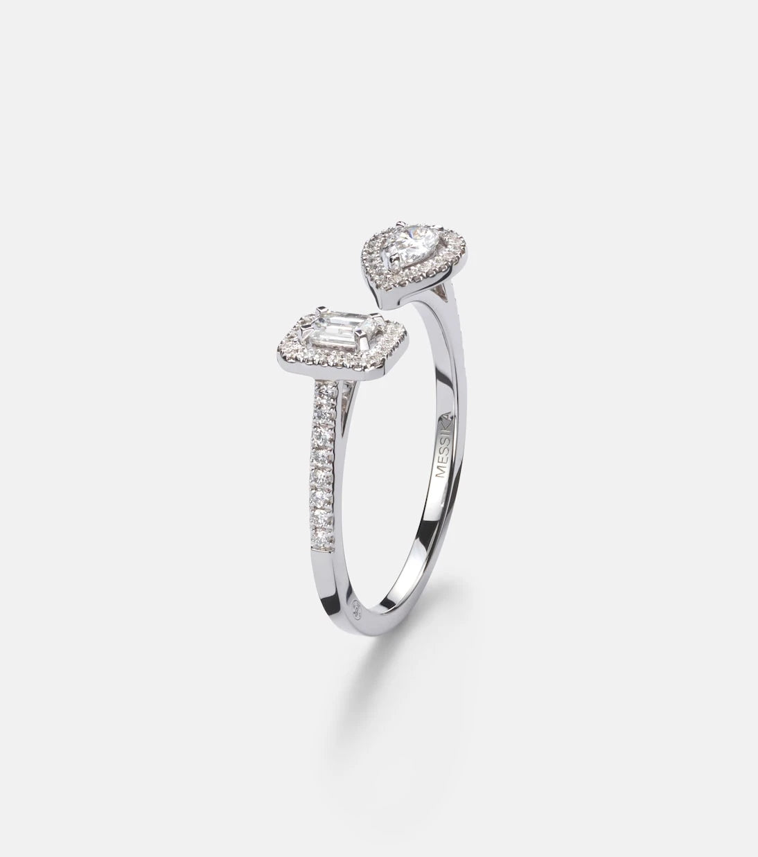 Messika - My Twin 18kt white gold ring with diamonds
