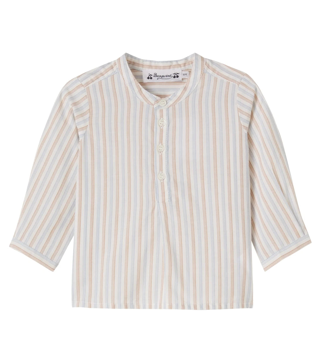 Bonpoint - Baby Polisson striped cotton shirt
