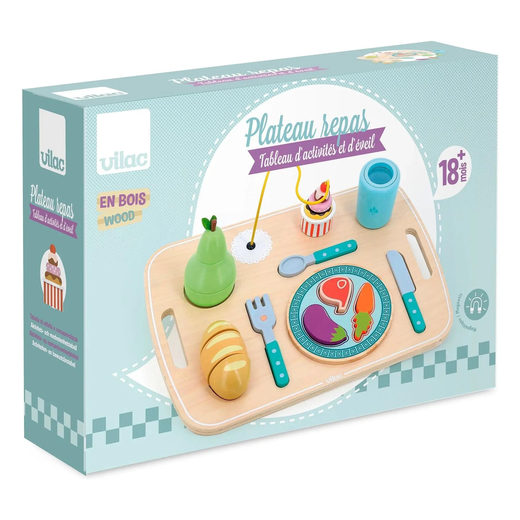 Vilac - Activity tray Meals