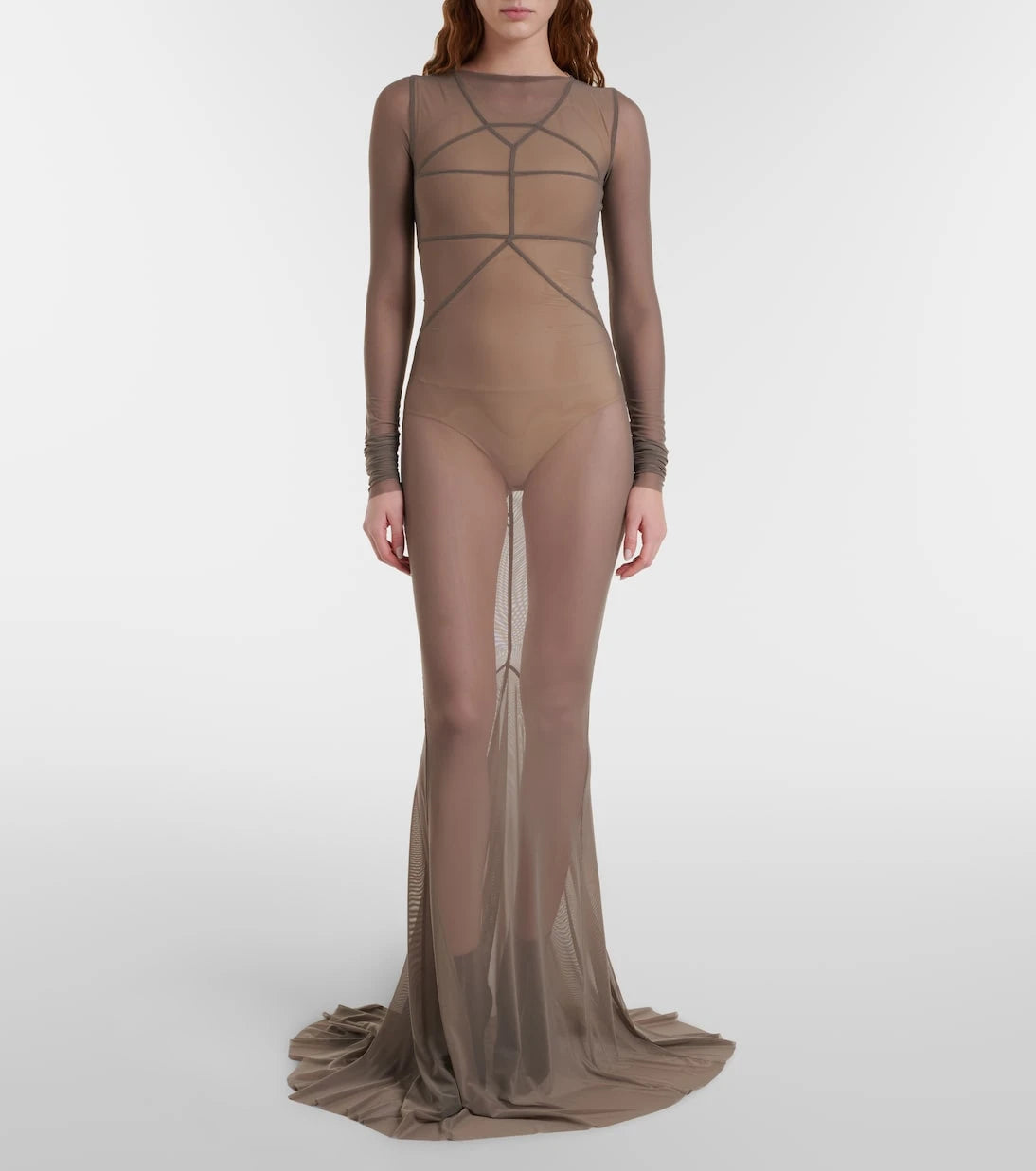 Rick Owens - Temple tulle gown