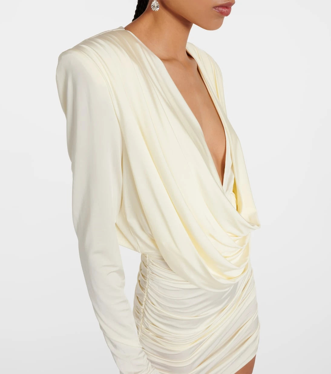 Magda Butrym - Draped jersey minidress