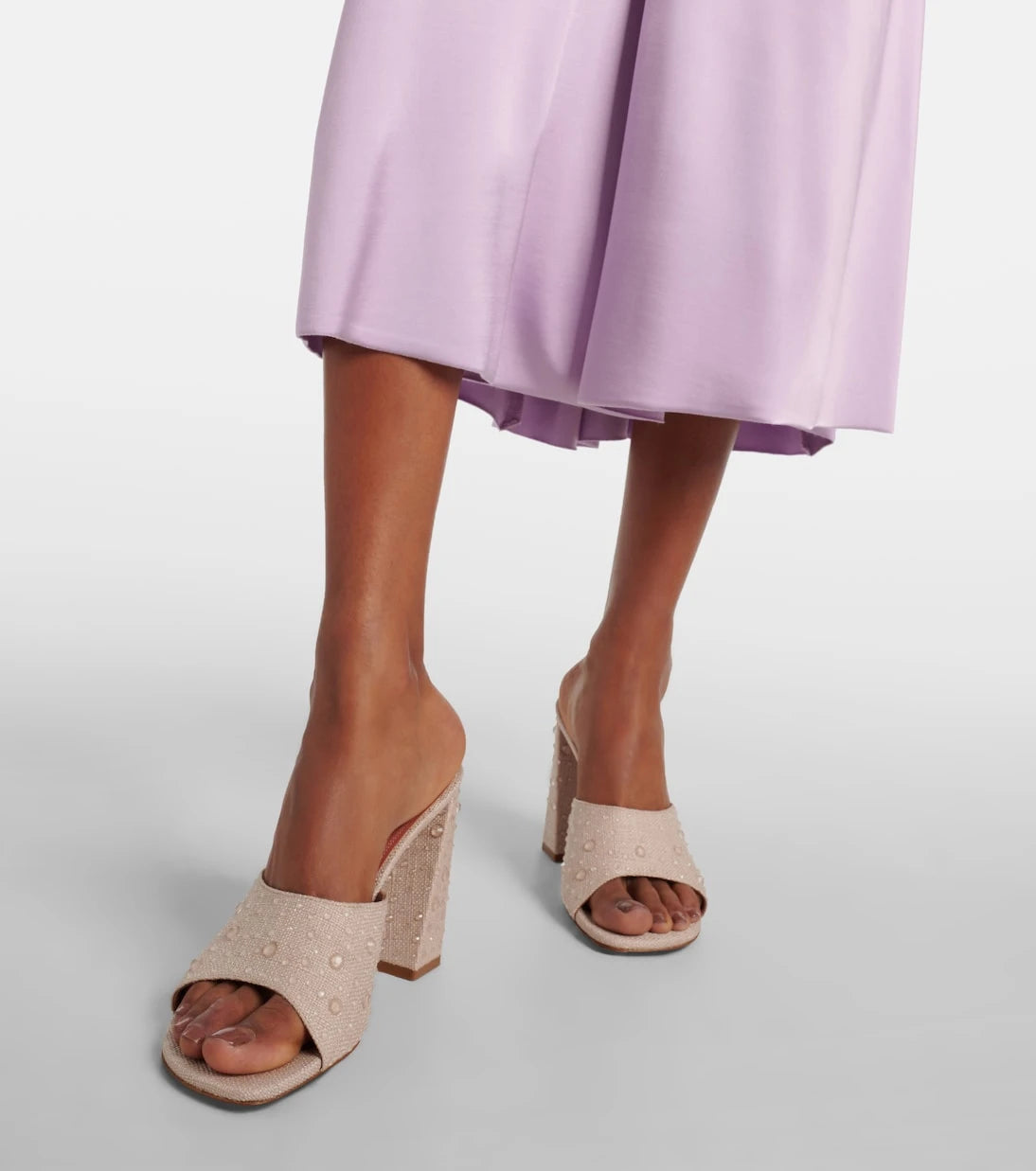 Amina Muaddi - Brigitte Slipper 95 mules