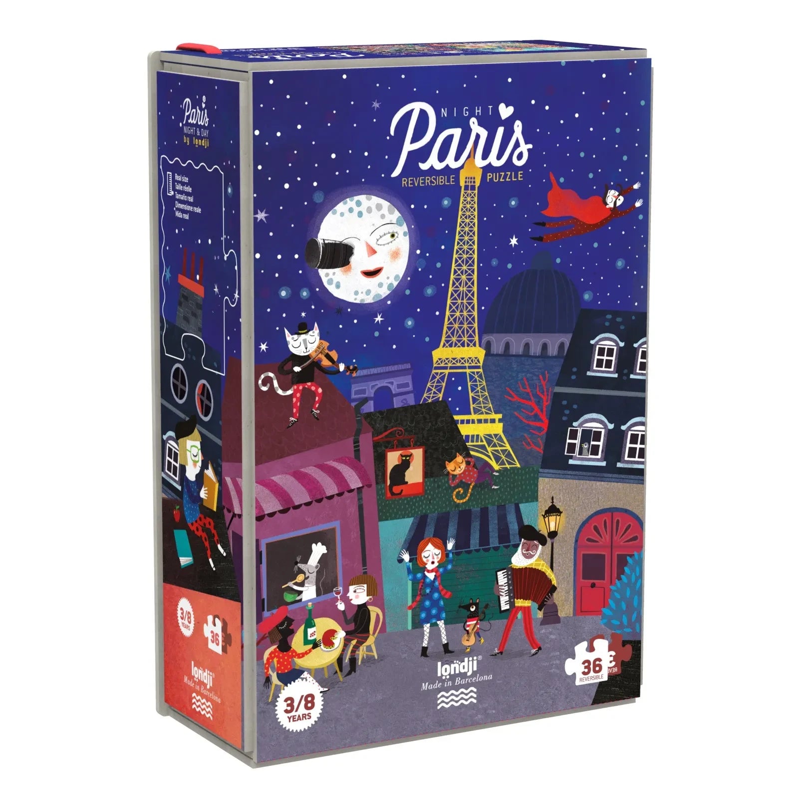 Londji - Reversible Night/Day Paris puzzle
