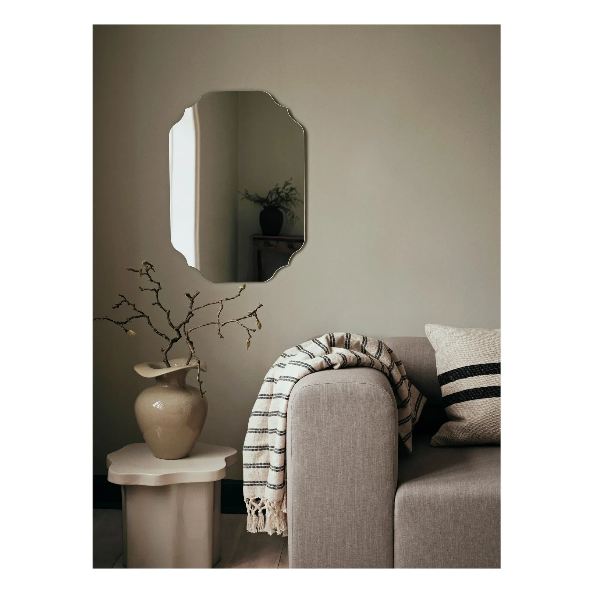 Broste Copenhagen - Lulu mirror | Black