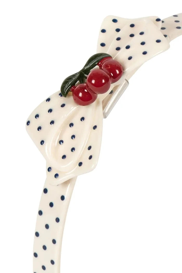 Konges Sløjd Çocuklar İçin CHERRY DOT HAIR BRACE Taç