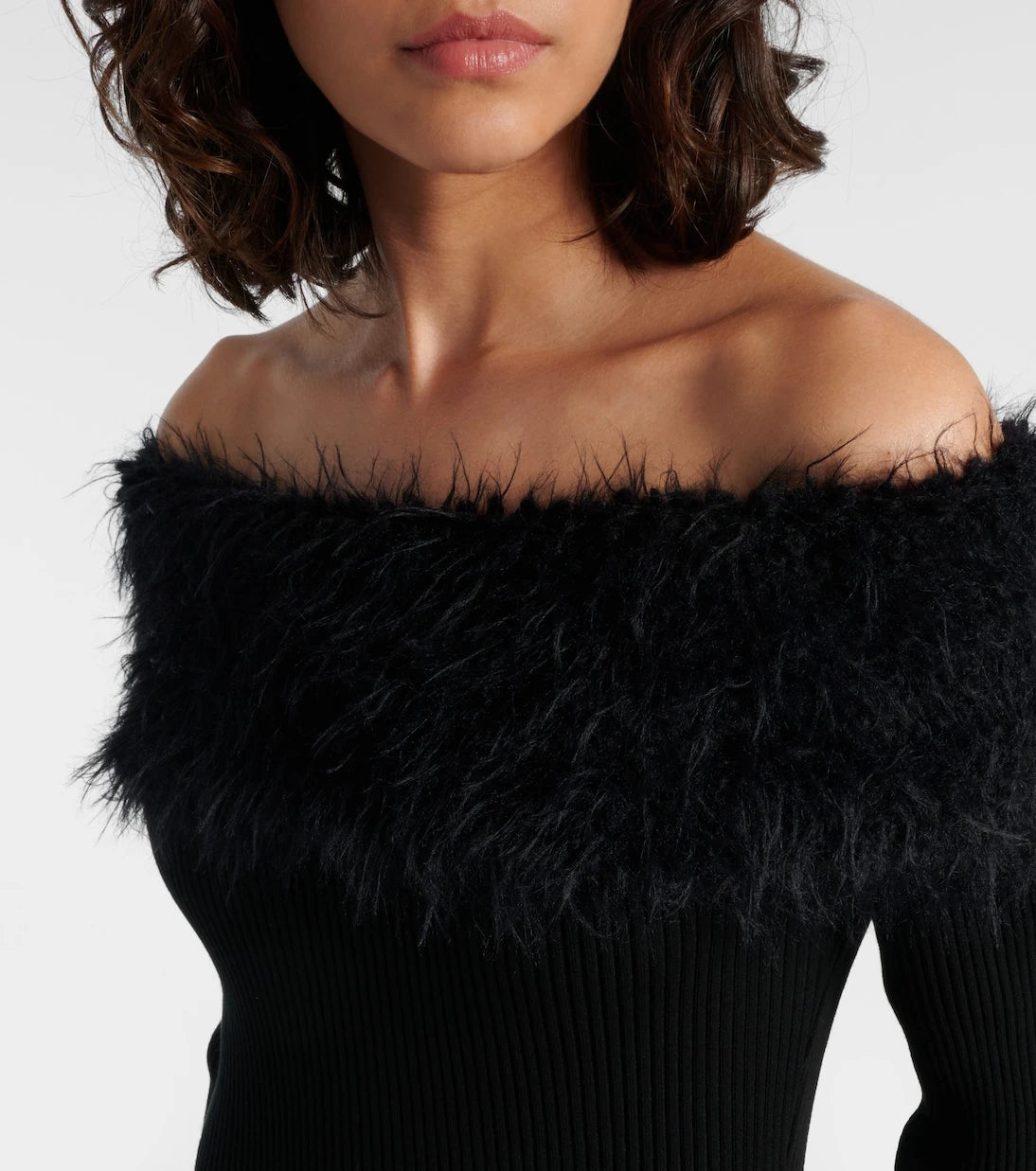Jean Paul Gaultier - Ribbed-knit maxi dress