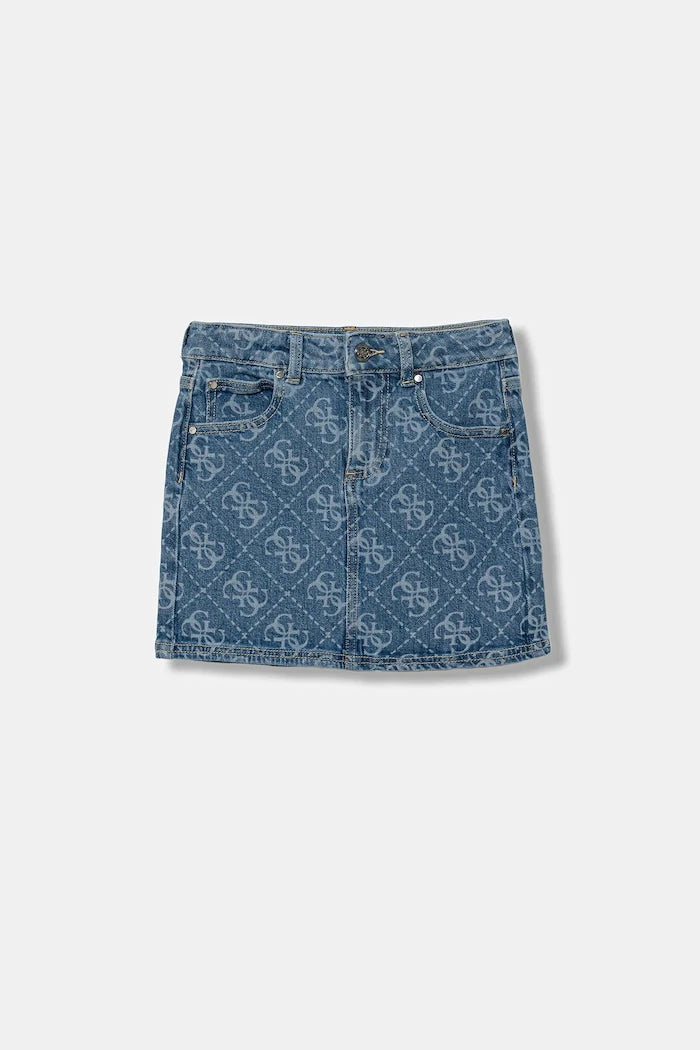 Детска дънкова пола Guess