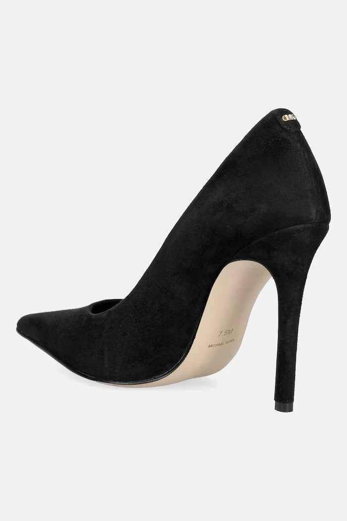 MICHAEL Michael Kors обувки с ток от велур Elyse High Pump