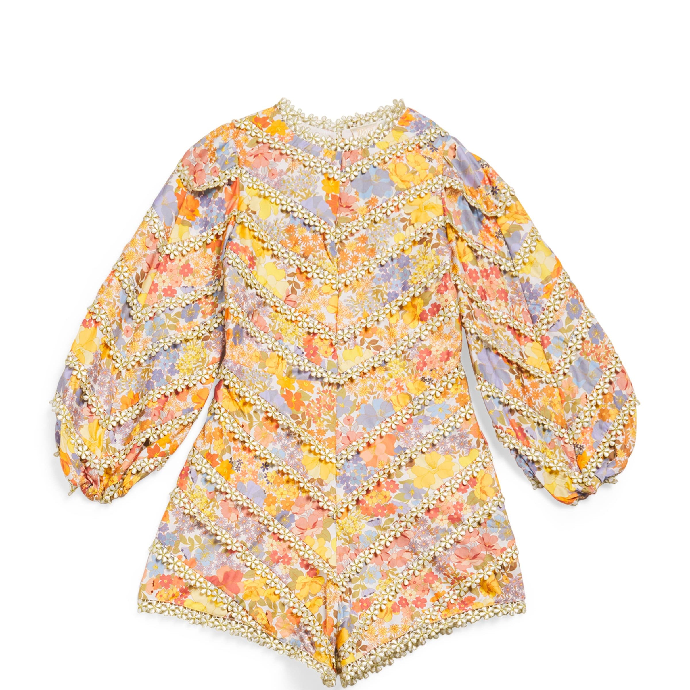 Cotton Floral Avelle Playsuit (3-16 Years)