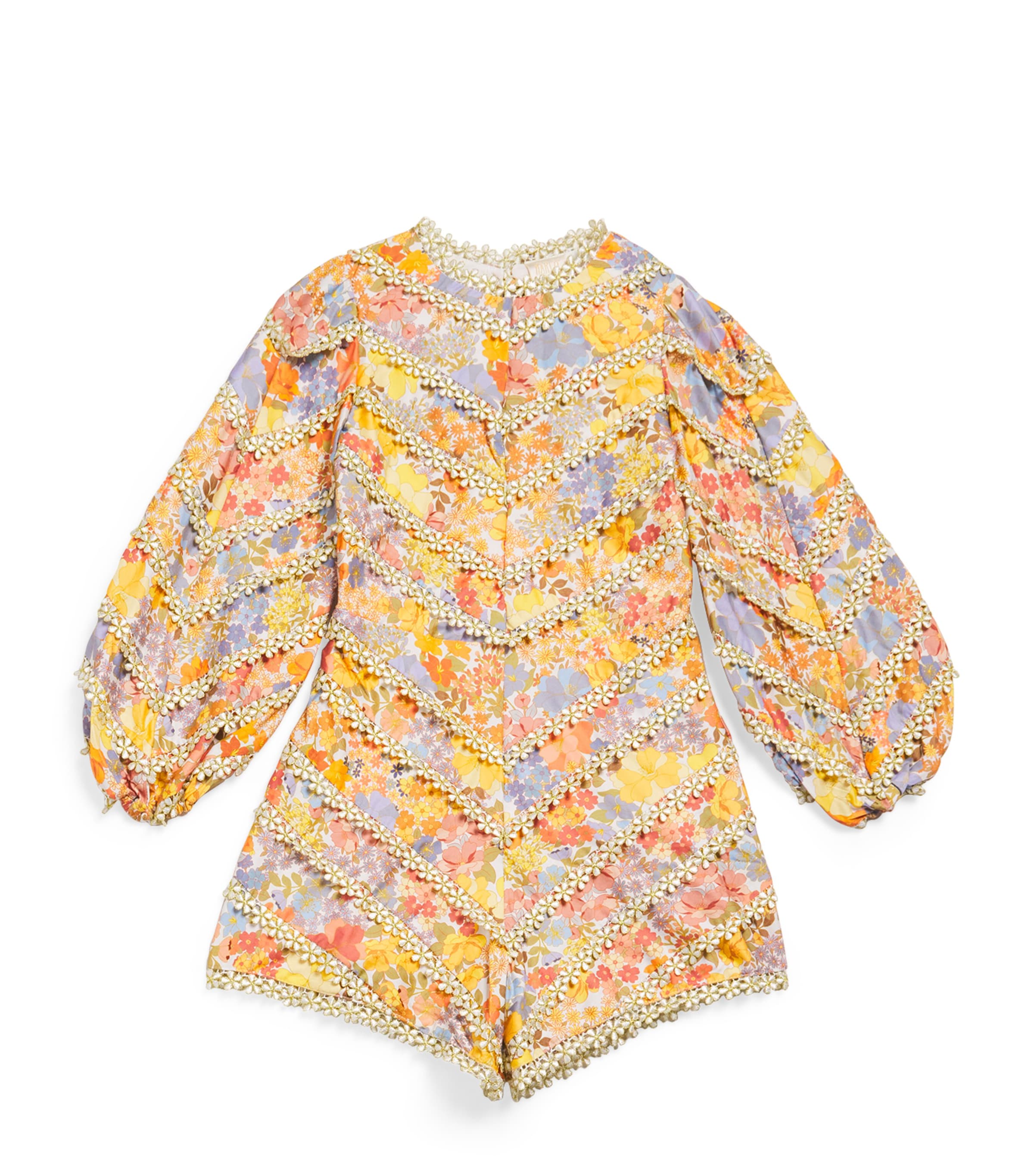 Cotton Floral Avelle Playsuit (3-16 Years)