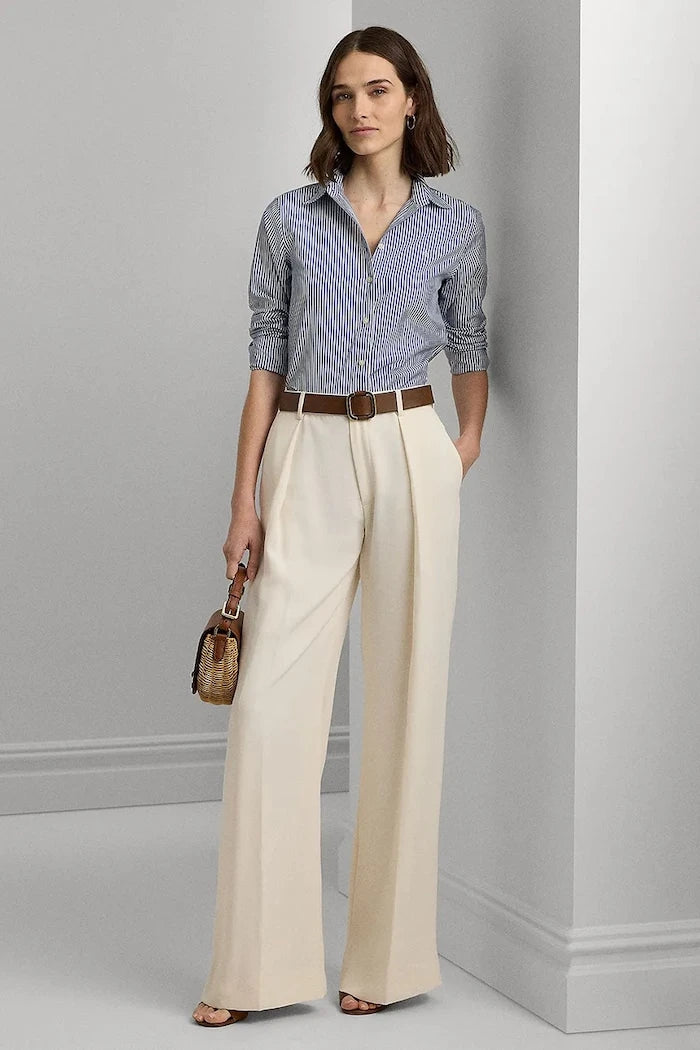 Памучна риза Lauren Ralph Lauren