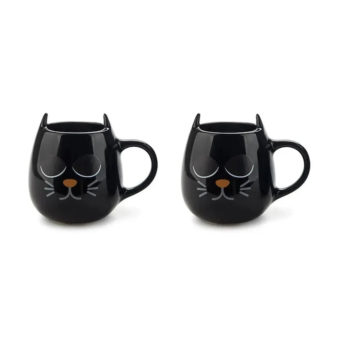 Комплект чаши Balvi Wake Cat 8,5 x 10,3 x 7,5 cm (2 броя)