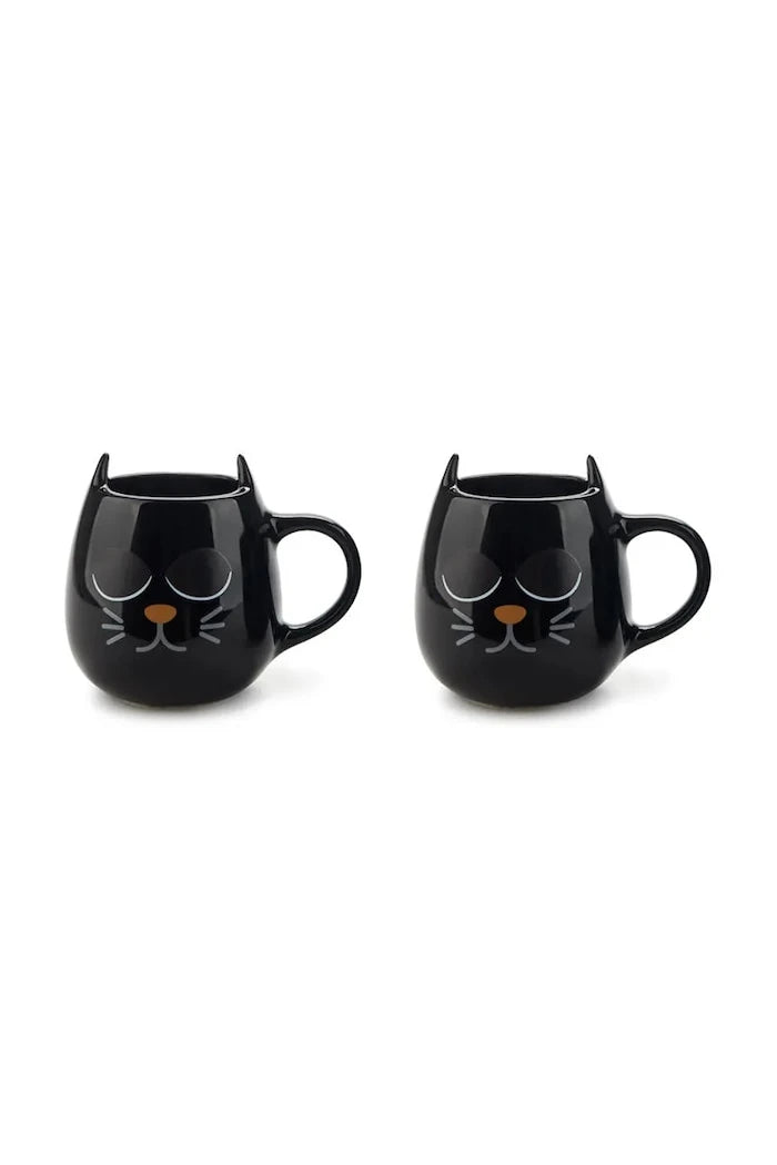 Balvi Wake Cat Kase Seti 8,5 x 10,3 x 7,5 cm (2 Parça)