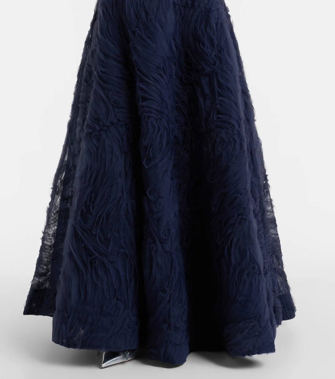 Rebecca Vallance - Jasmine pleated tulle gown