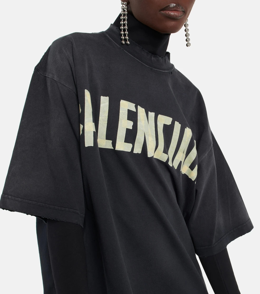 Balenciaga - Logo cotton T-shirt