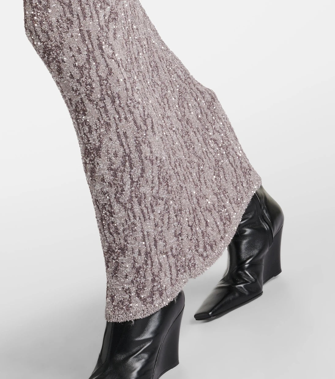 Acne Studios - Sequined jacquard maxi dress