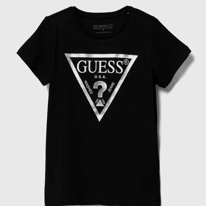 Детска памучна тениска Guess