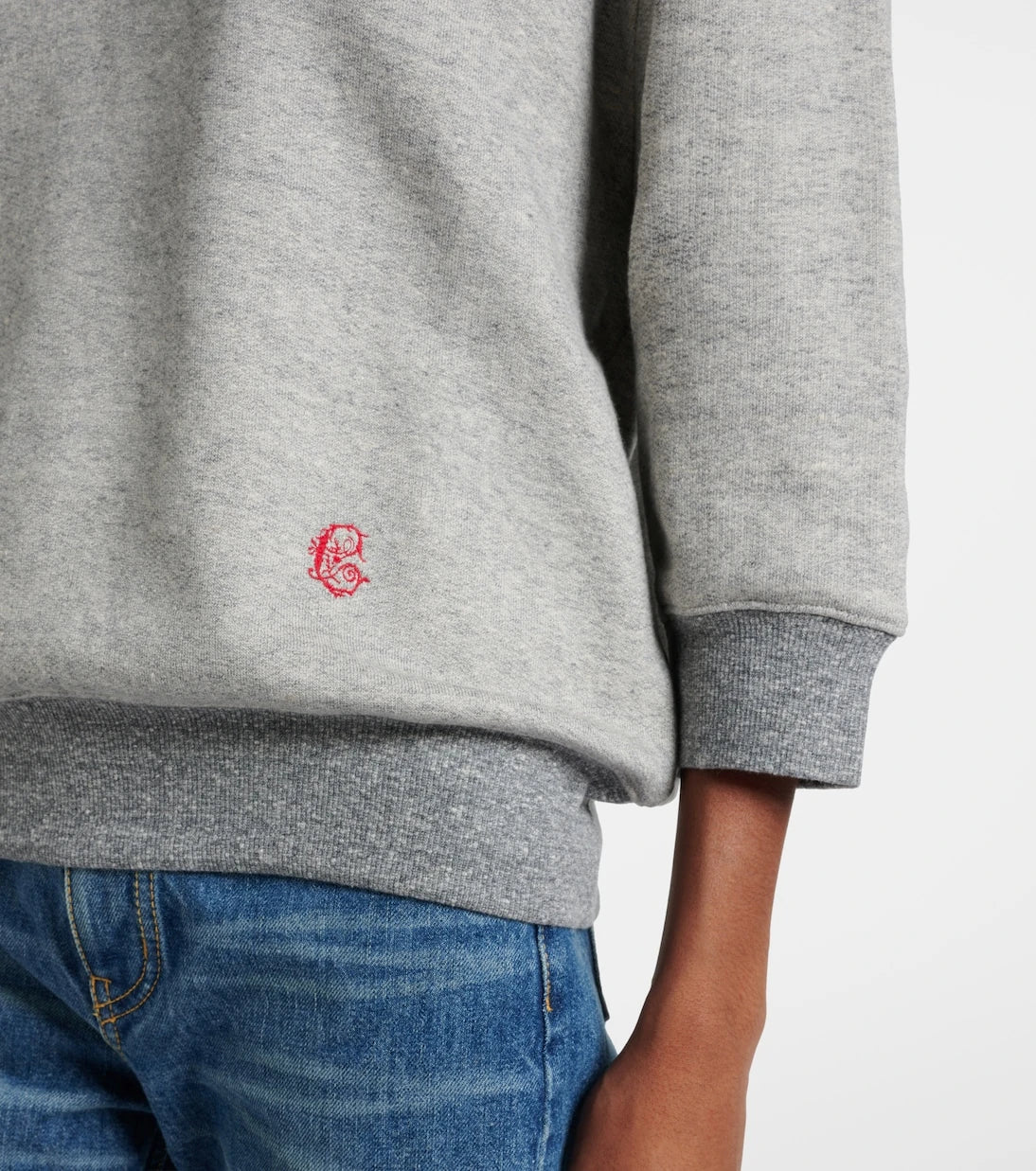 Chloé - Cotton-blend French Terry sweatshirt